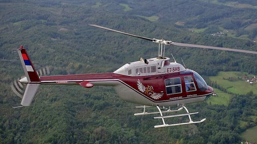 FOTO: Helikopterski servis RS