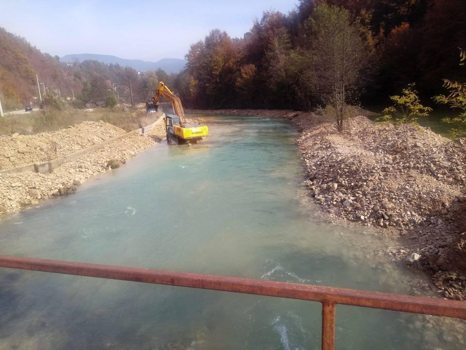 Početak gradnje mHE Glavica / foto: fb