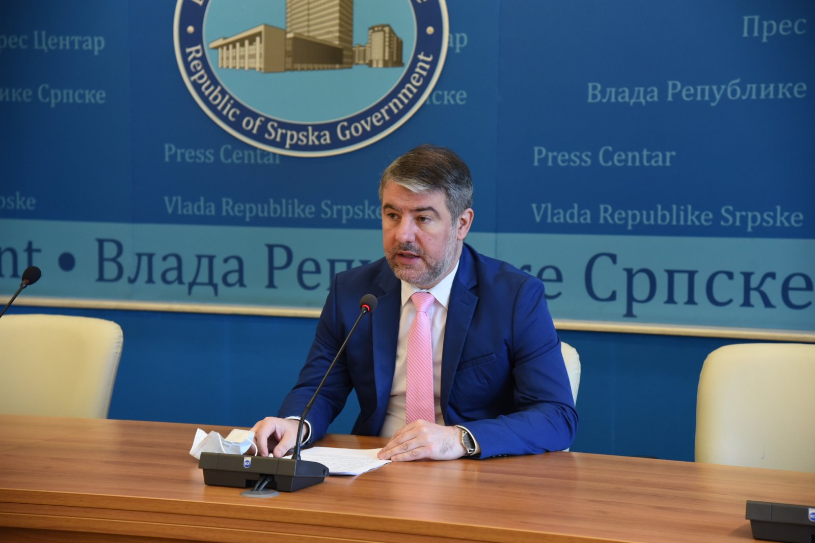 ALen Šeranić, ministar zdravlja i socijalne zaštite Republike Srpske