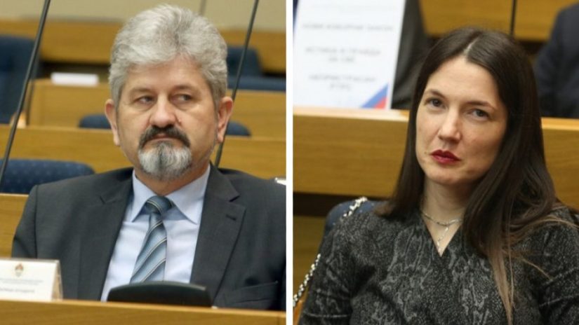 Perica Bundalo i Jelena Trivić- sukob poslanika PDP-a
