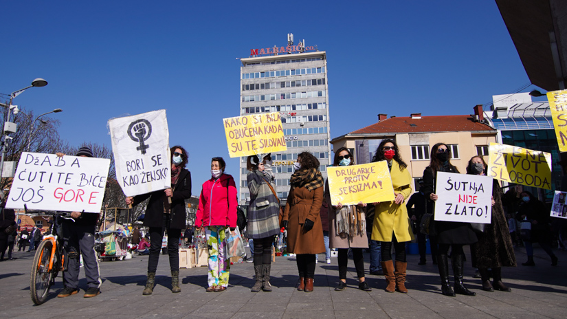 Osmomartovski marš / FOTO: GERILA