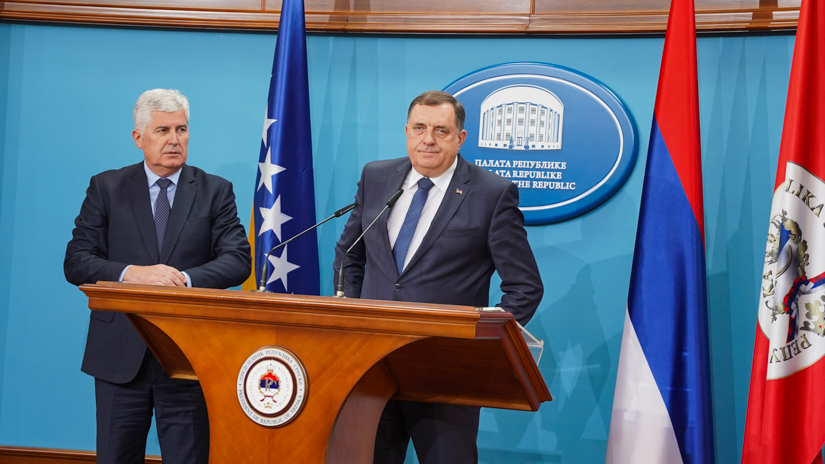Dragan Čović i Milorad Dodik / FOTO: GERILA