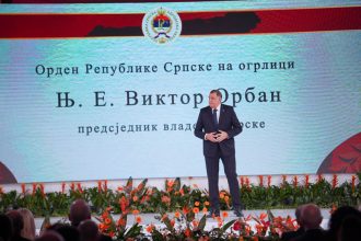 Milorad Dodik odlikovao Viktora Orbana