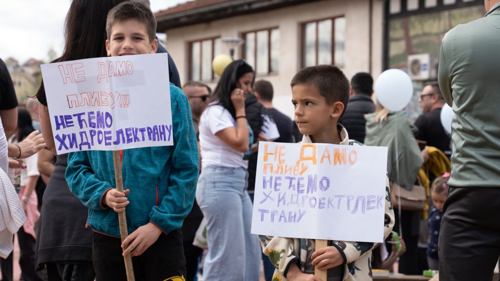 Pliva, protest, rijeka, Šipovo, stop mHE, Jovići